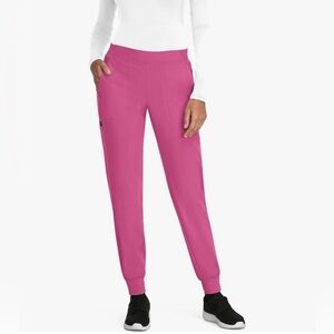 KOI 744 Women's Cherish Jogger Terra Pink Bottom Scrub Petite Size S